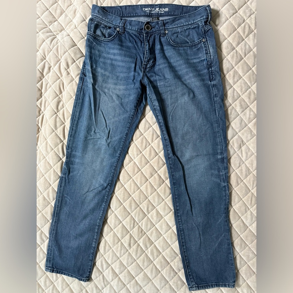 DKNY Men's Slim Fit Denim Jeans